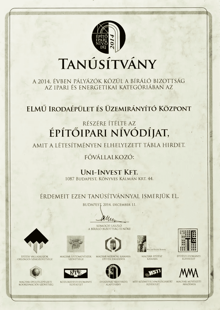 Az ELMŰ épület átalakítása